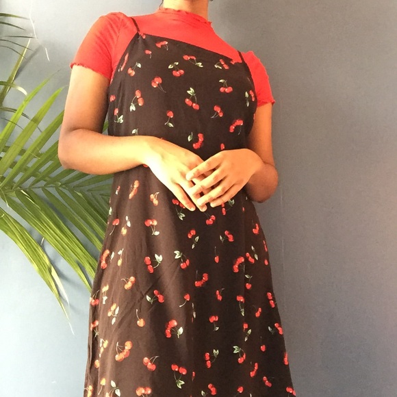 Red Mock Neck Tee - Picture 6 of 6